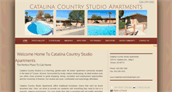 Desktop Screenshot of catalinacountrystudioapts.com